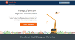 Desktop Screenshot of homesafely.com